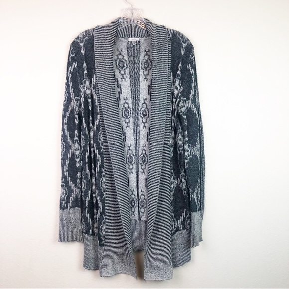 Urban Outfitters Sweaters - UO Ecotè Gray Aztec Knit Sweater Cardigan B379